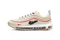 chaussures nike air max 97 pourpre blanc rose